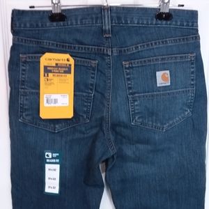 Men's Carhartt Rugged Flex 5 Pocket Relaxed Fit Jean 31W by 32L New With Tags